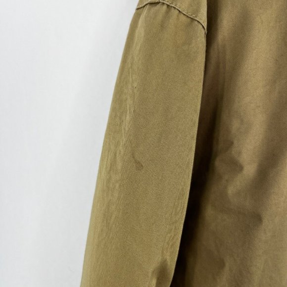 Vintage Polo Ralph Lauren Men's Military Green Windbreaker Jacket, Size M - Picture 5 of 6